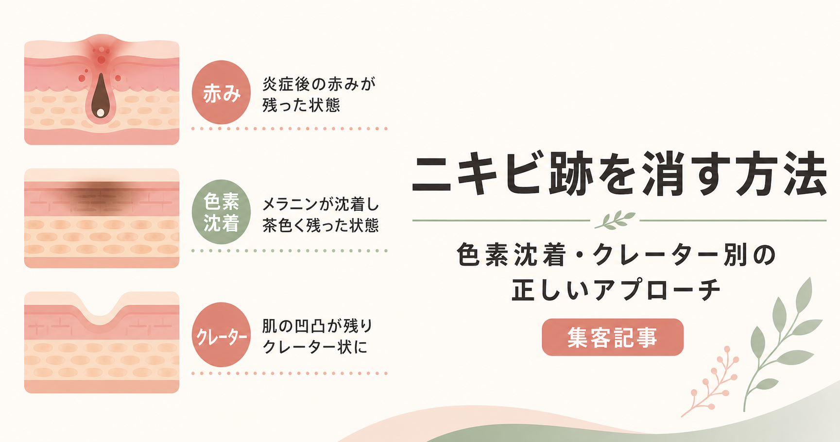 記事14_ニキビ跡-ケア-色素沈着-クレーター_画像14-1_アイキャッチ.png